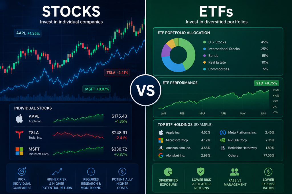 ETF diversification investing strategy