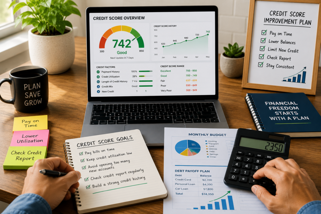 Good credit score improvement strategy