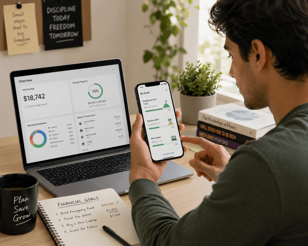 Financial planning and savings goals for UK savers.
